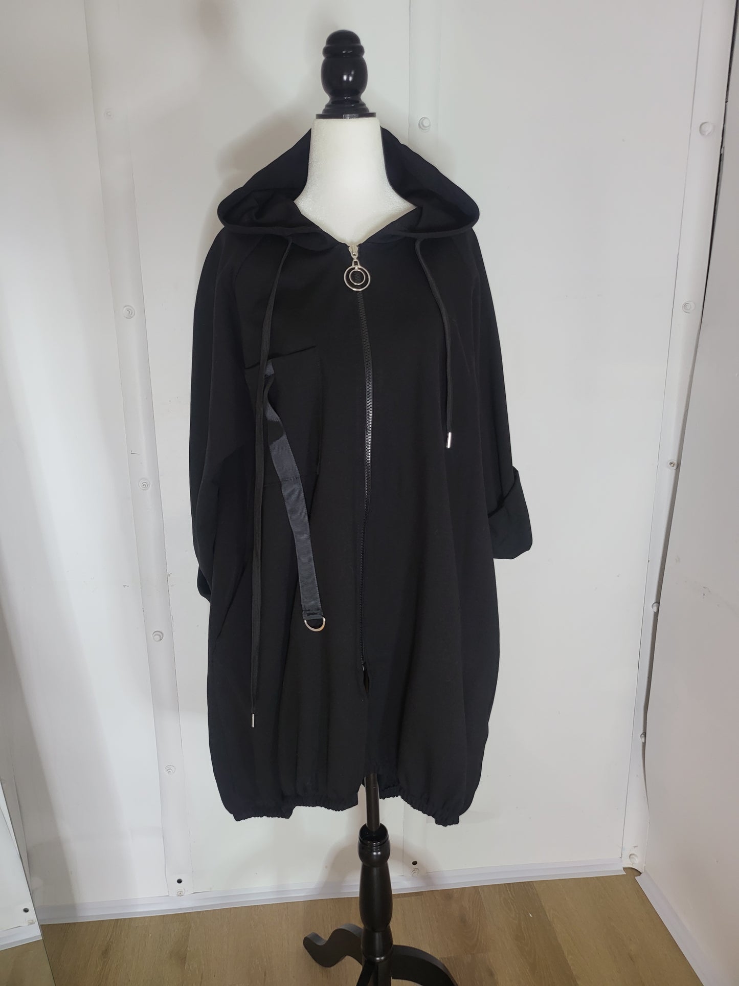 Zip Hoodie Tunic by Paolo Tricot