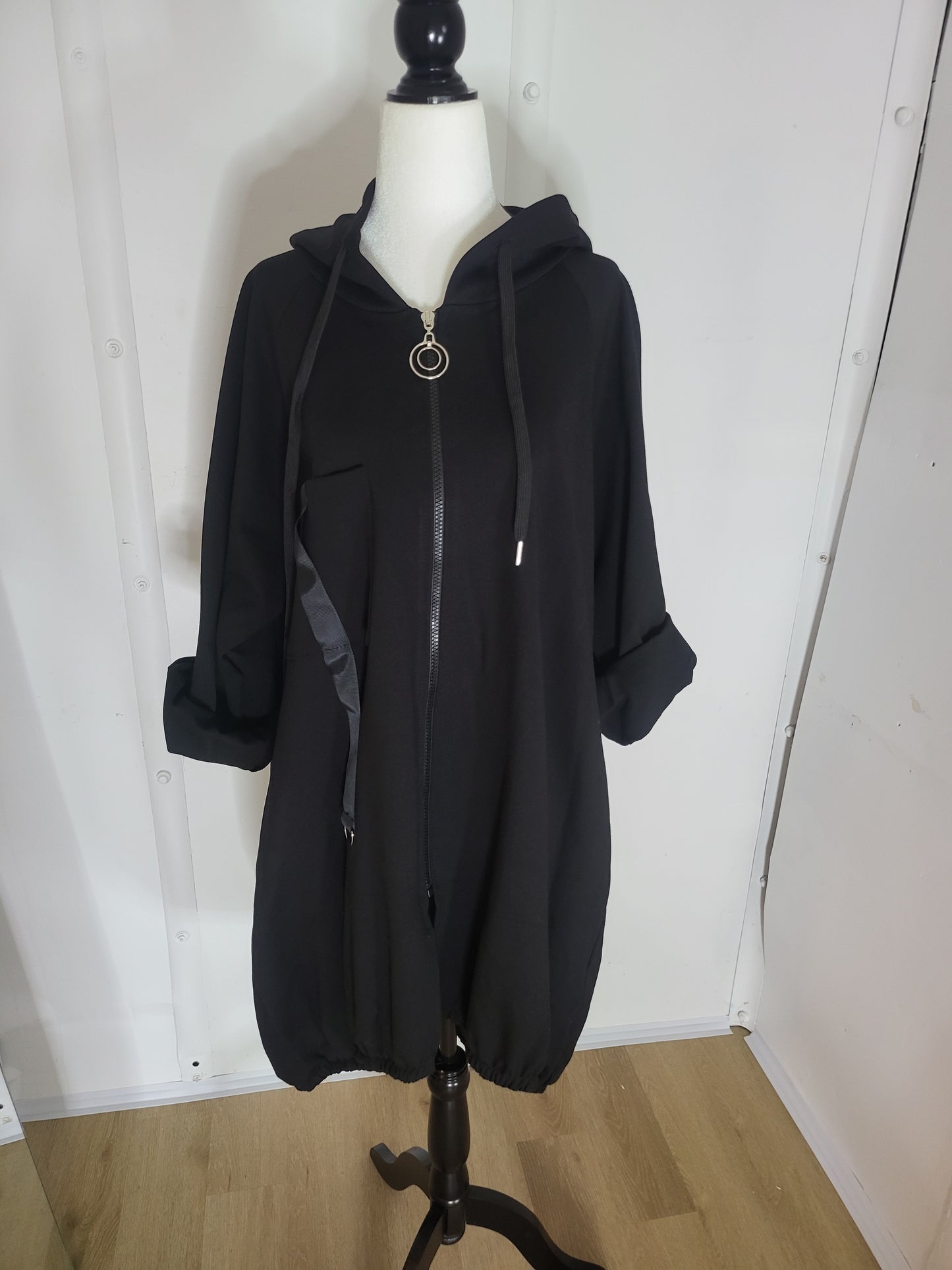 Zip Hoodie Tunic by Paolo Tricot