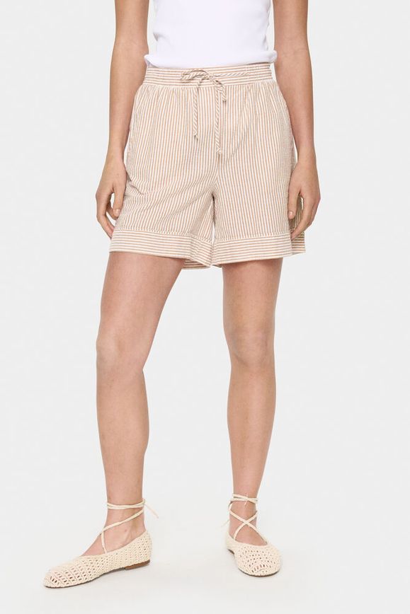 Seersucker Stripe Shorts by Saint Tropez