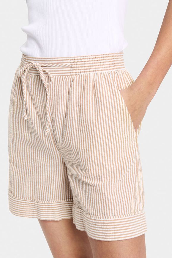 Seersucker Stripe Shorts by Saint Tropez