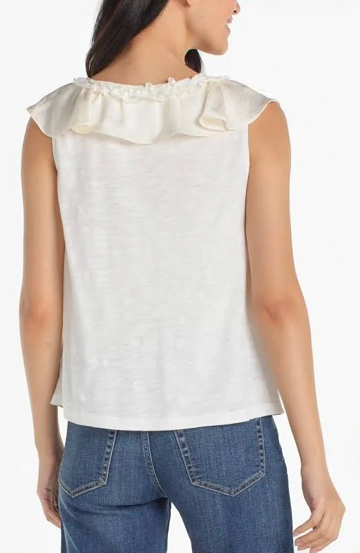 Ruffle Front Top by Liverpool Blouse Liverpool