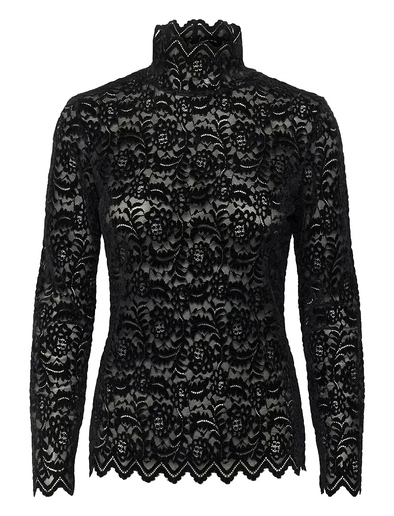 SLSable Mockneck Tee Tops Soaked In Luxury