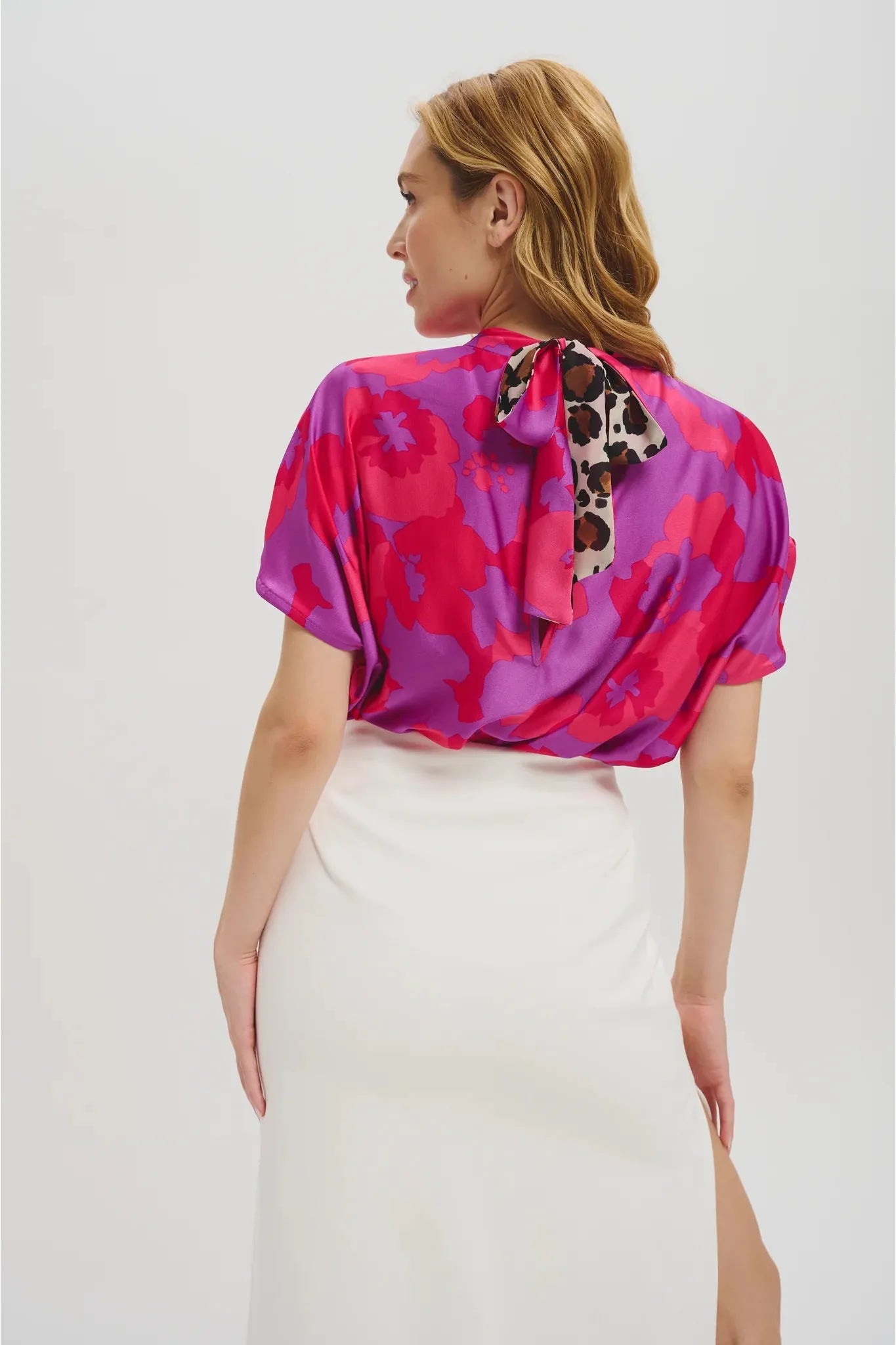 Sistina Tie back Blouse by Lele de Baltzac Tops - Blouse Lele de Baltzac