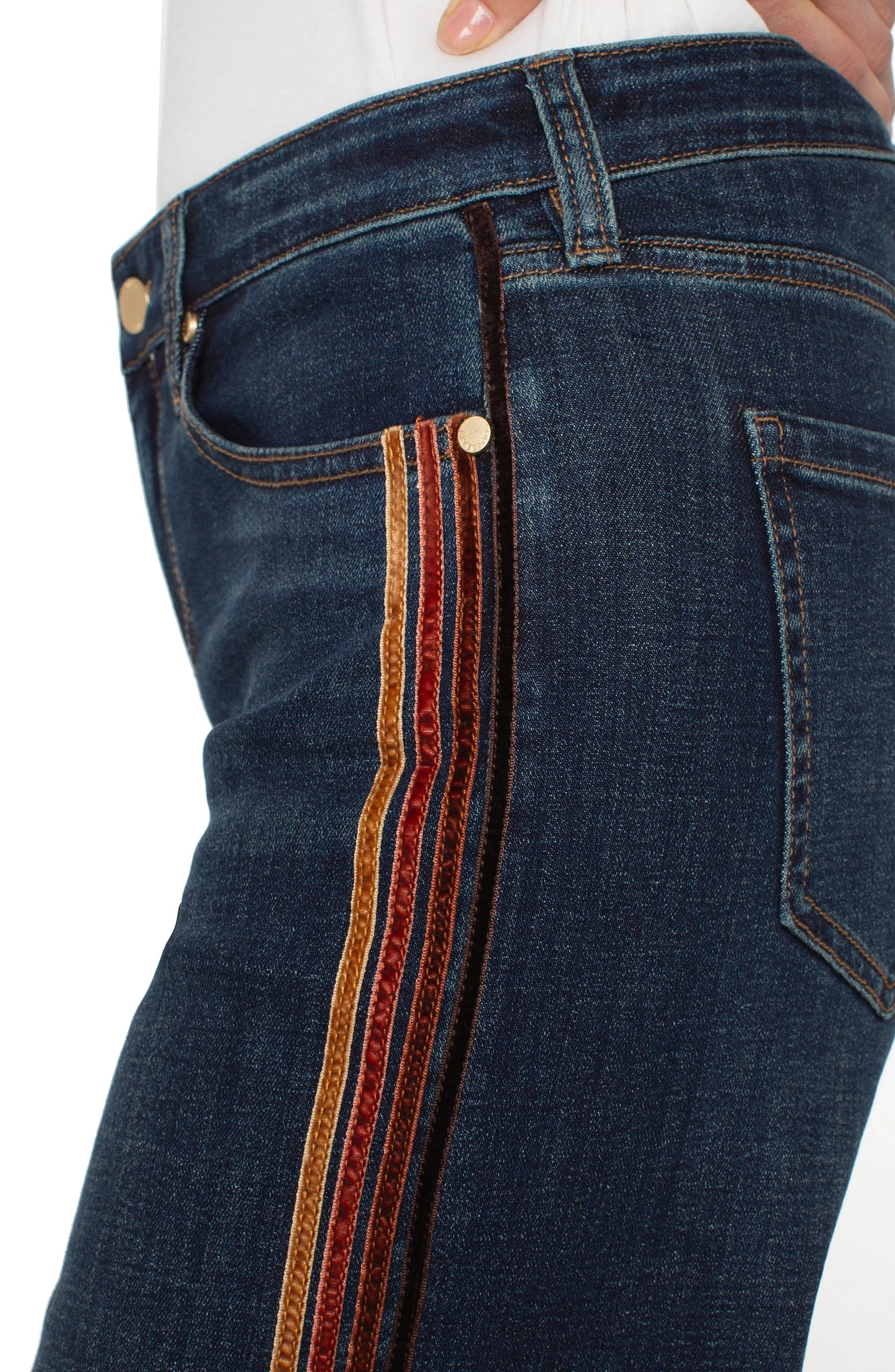 Stride Wide Crop by Liverpool Trouser Liverpool Eastmoor