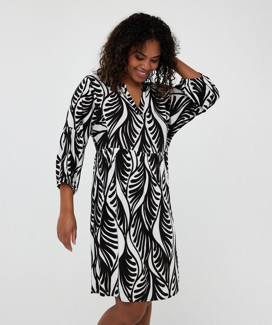 Summer Vibes Dress by EsQualo Dress EsQualo Black