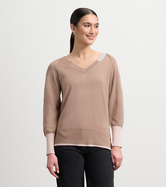 V-neck Knit Sweater by Hatley Sweater Hatley