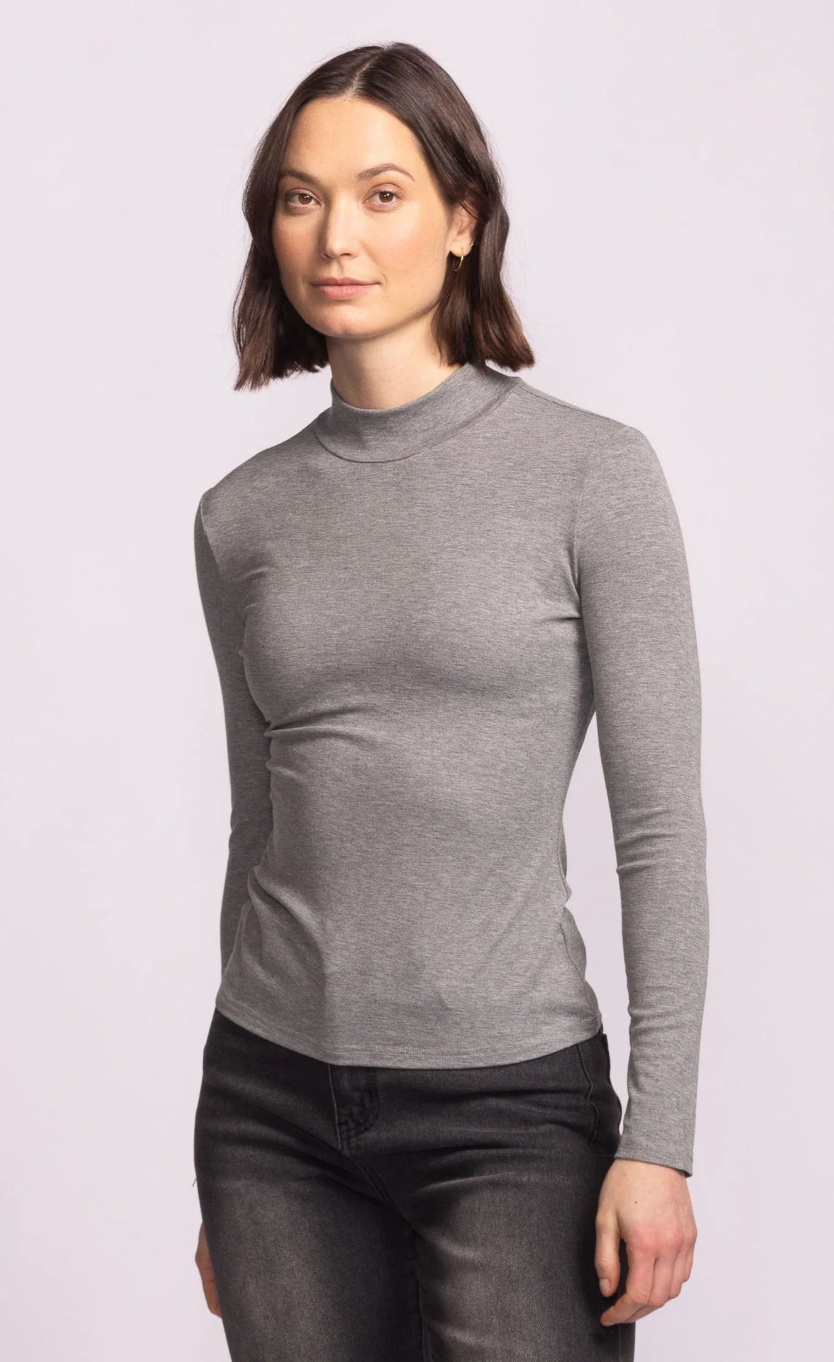 Vienna Long Sleeve by Pink Martini Apparel Pink Martini Grey
