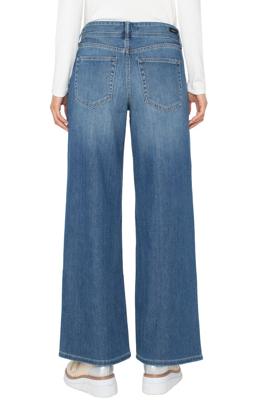 Weekender Trouser Denim by Liverpool Trouser Liverpool