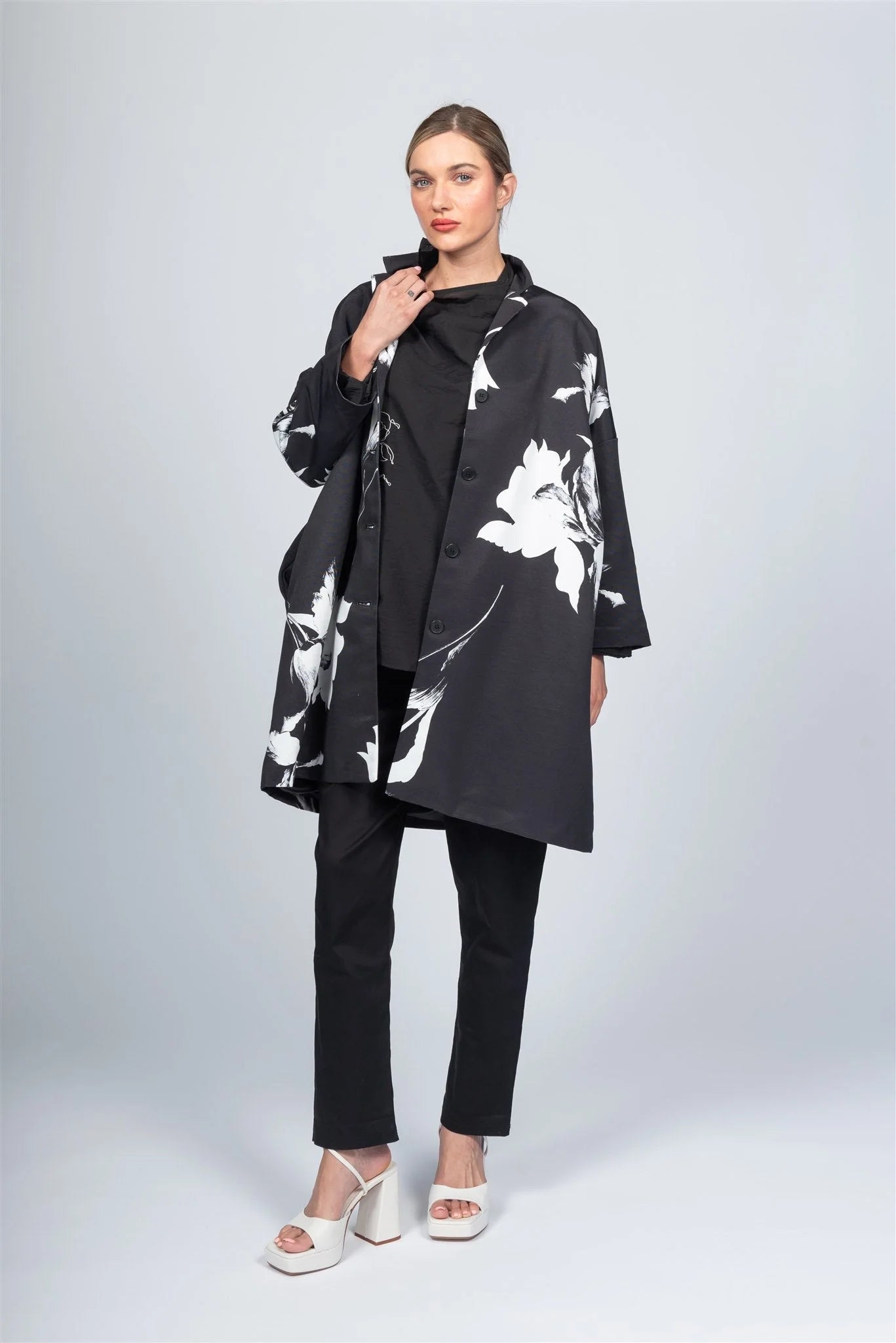 Floral Coat by Paolo Tricot