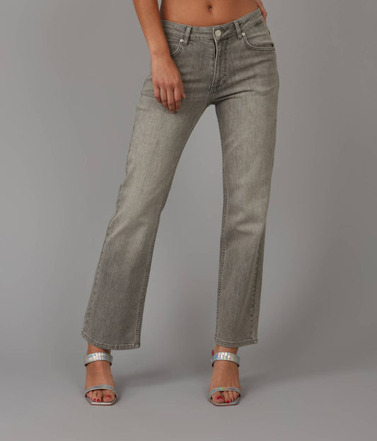 High Rise Straight Jeans - Lola