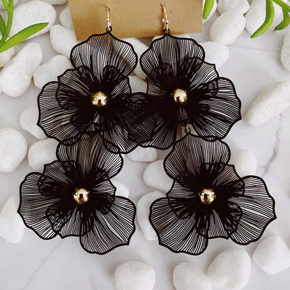 Royal Garden Double Bloom Earrings